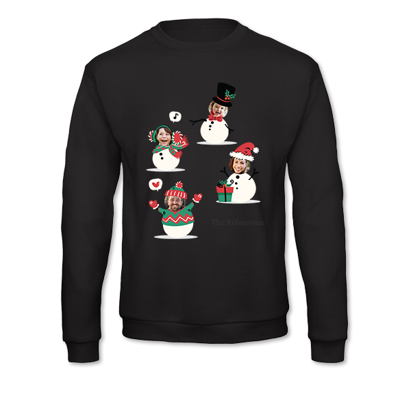 Sweater Unisex Zwart Sweater Unisex Zwart