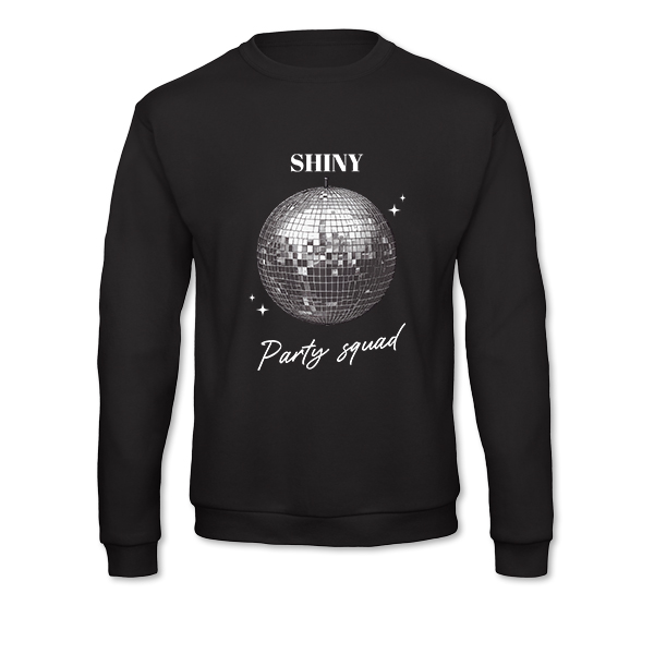 Sweatshirt Unisex Schwarz