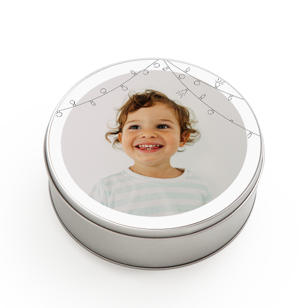 Cookie Tin Round Cookie Tin Round