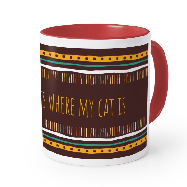 Colored Mug Red Colored Mug Red
