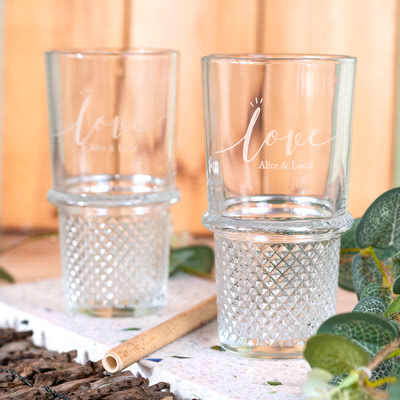 Höga drinkglas (set med 2)