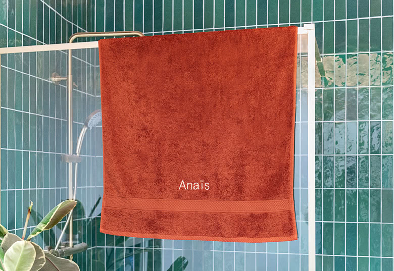 Personalised Embroidered Towel Set